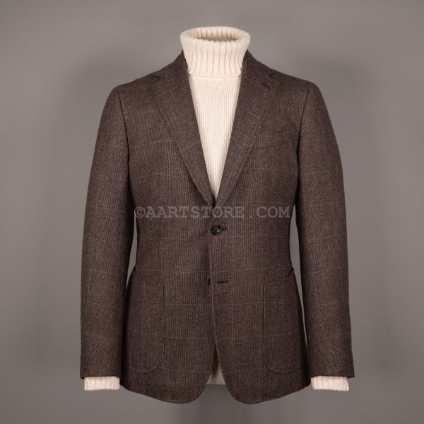 VINCENZO RHINELANDER CHECK JACKET PALUDOSA