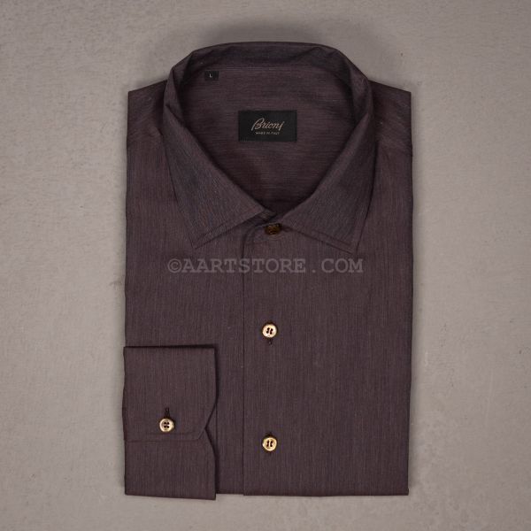 MARCELLO STRAT SHIRT CASTAGNO
