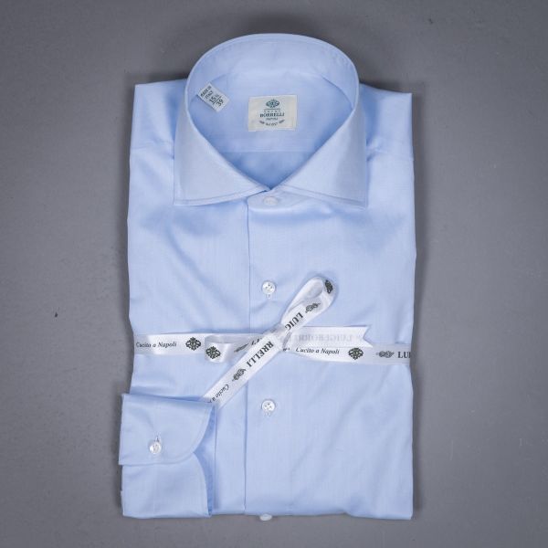 CAMICIA OXFORD CIELLO