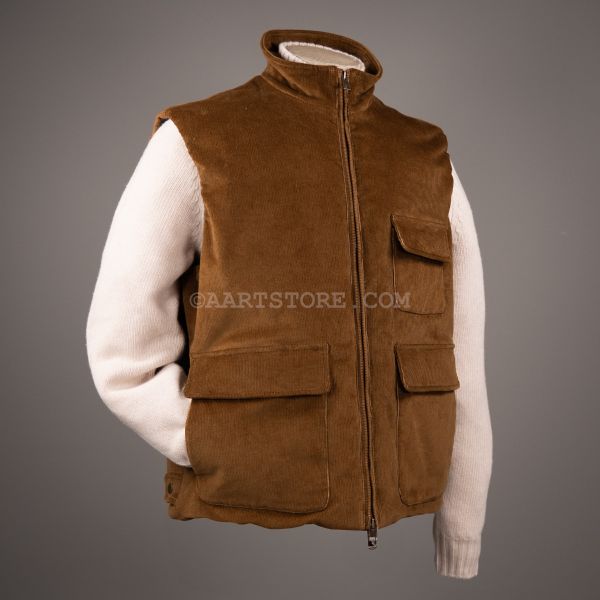 GUNNERS CORD VEST ORO AUTUNNALE