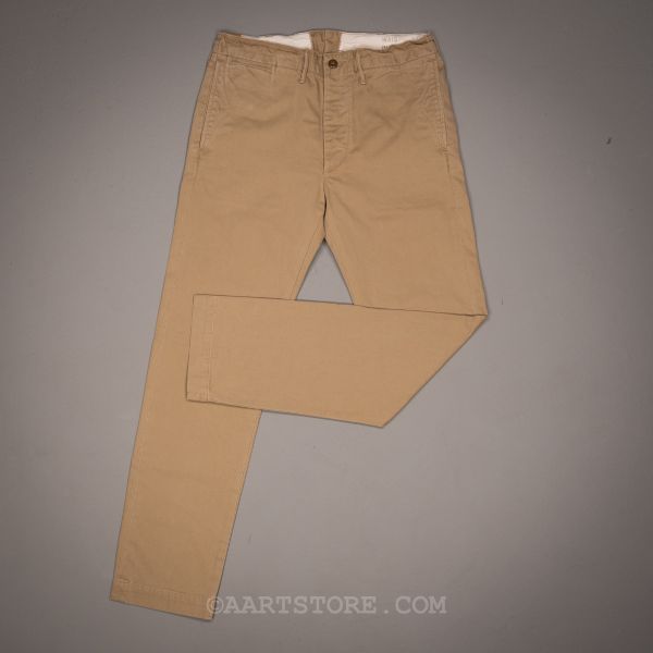 OFFICERS FLAT TWILL CHINO MILITARY KHAKY