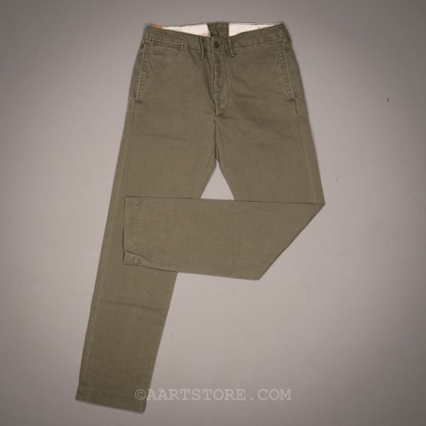 OFFICERS FLAT TWILL CHINO OLIVE