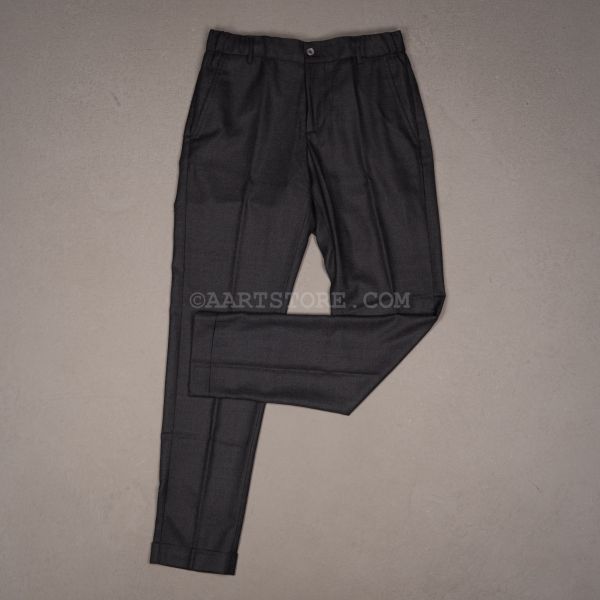 MANU PURE VIRGIN WOOL PANT GRIGIO