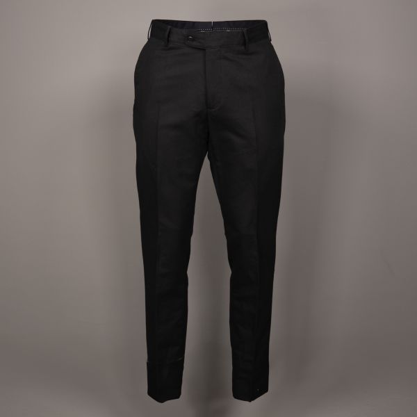 PENZA LIN/COT DRESS CHINO NERO