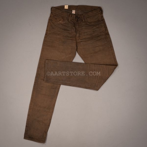 FORT BRAGG SLIM DENIM DIRT BROWN