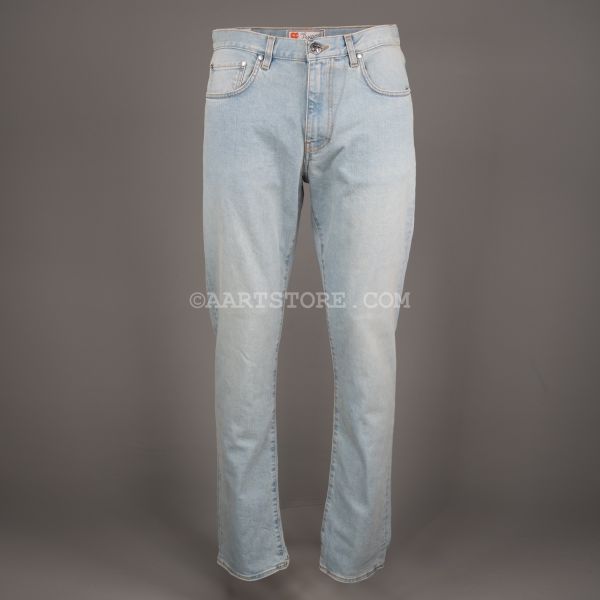 MAYFAIR ZIP MID DENIM JEANS BLU ESTATE