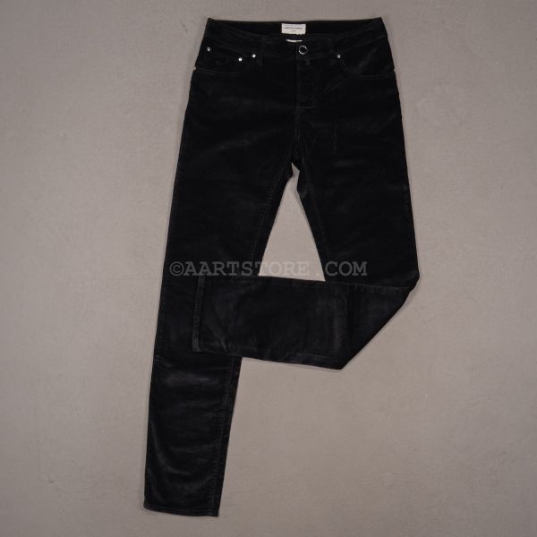 BARD 3653 MODAL COTTON CORD JEANS BLACK