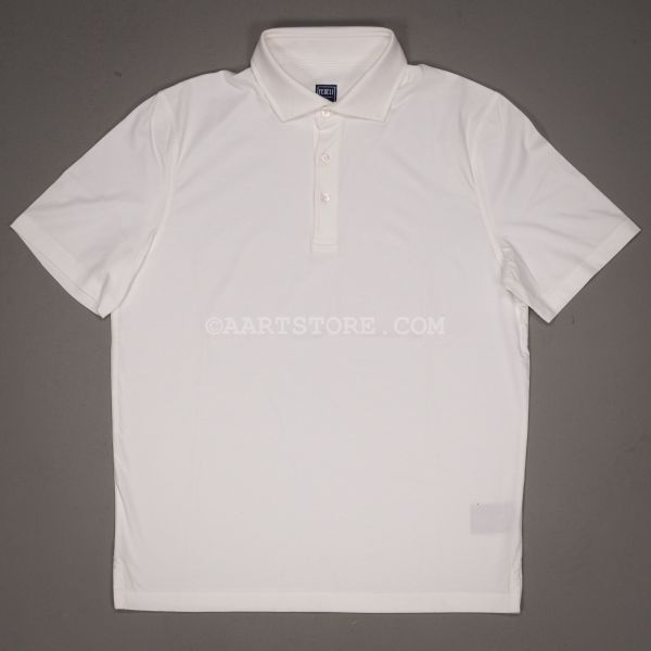 TECHNO JERSEY POLO BIANCO