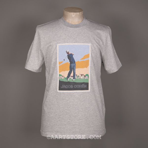 COSTINA SS GOLF JERSEY T-SHIRT GRIGIO
