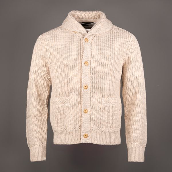 TUMBLERS SHAWL CARDIGAN SABBIA
