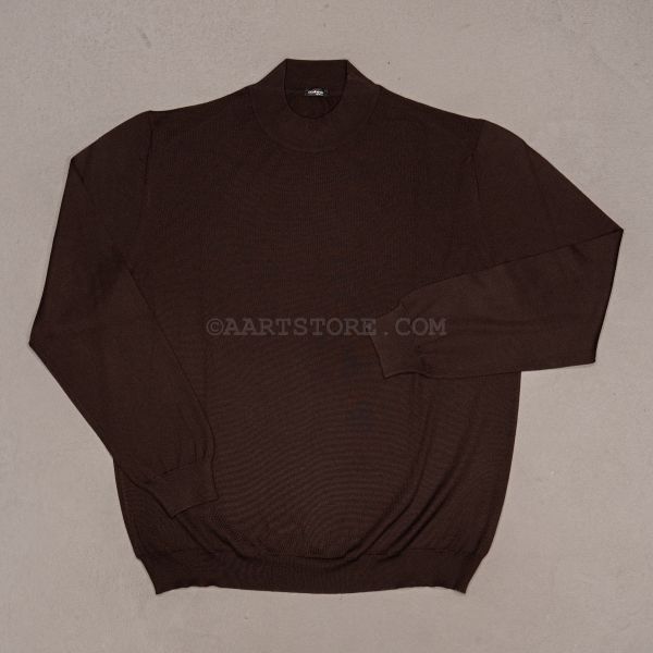 UMK CASH SILK TURTLE FINEST KNIT TESTA DI MORO