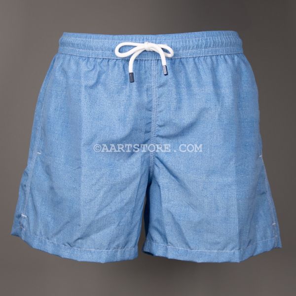 MADEIRA AIRSTOP STAMPATO SWIMSHORT CIELO
