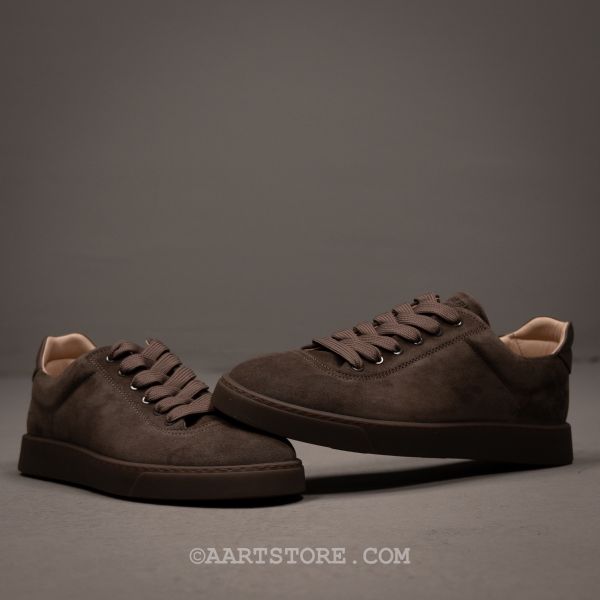 REFERENC CASSETTA SNEAKER DARK TAUPE