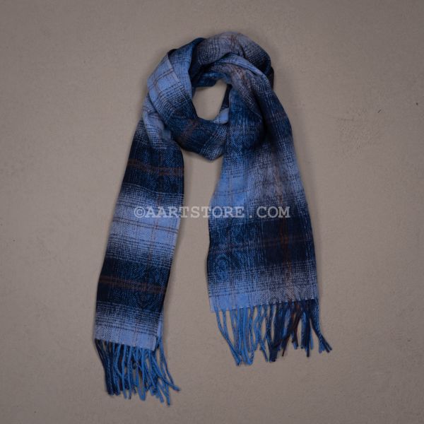 MATA SCARF BLU COBALTO