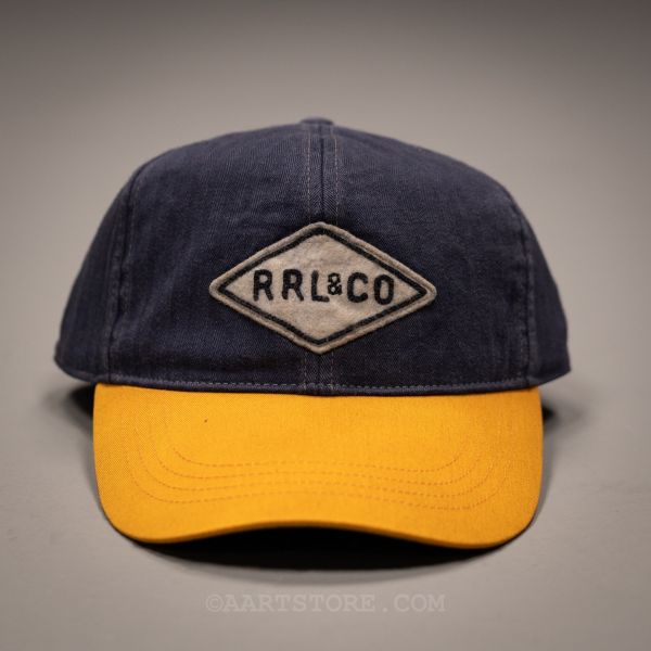 YELLOW BEAK RAILROAD CAP FADED BLUE