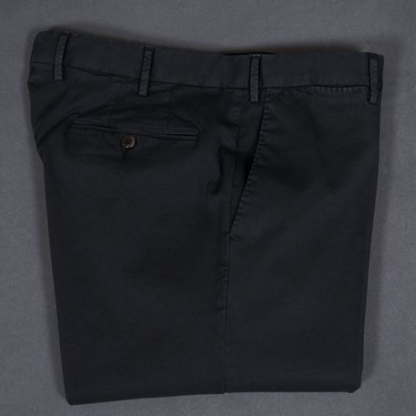 TU 80 MODAL CHINO SLIM FIT WASHED BLACK